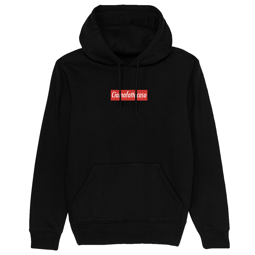 FELPA CAPPUCCIO - CIAMAFATTOCASO SUPREMO nera
